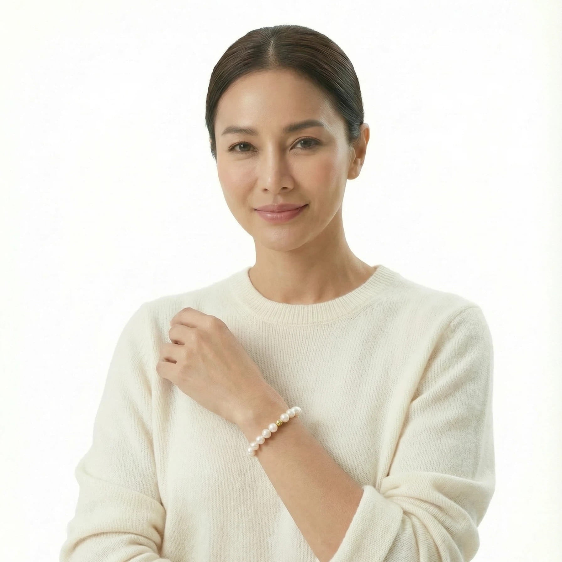 5.5-6.5mm Freshwater Pearl Bracelet-AAA Quality