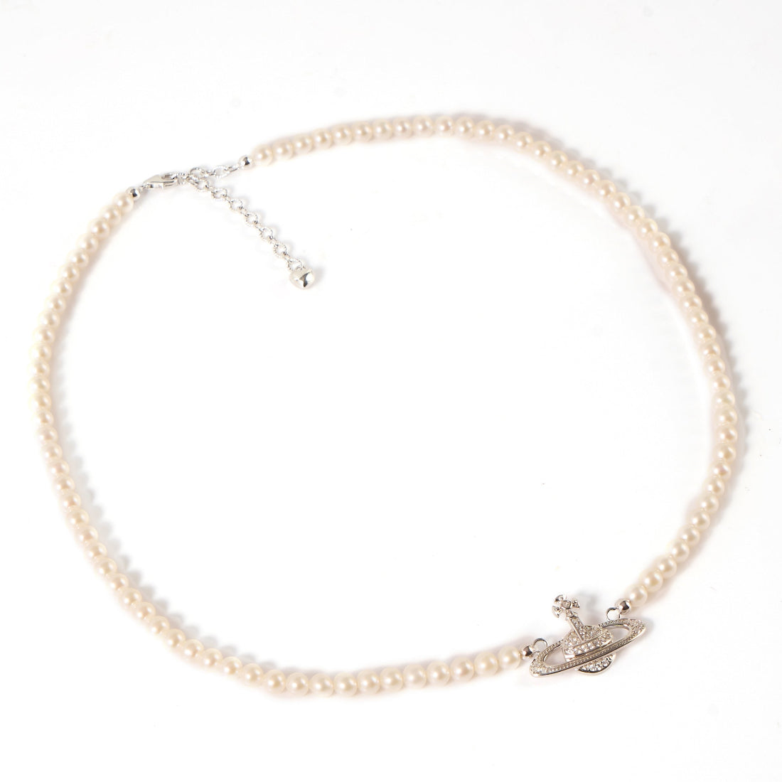 4-4.5mm White Freshwater Pearl Necklace-AAA Quality
