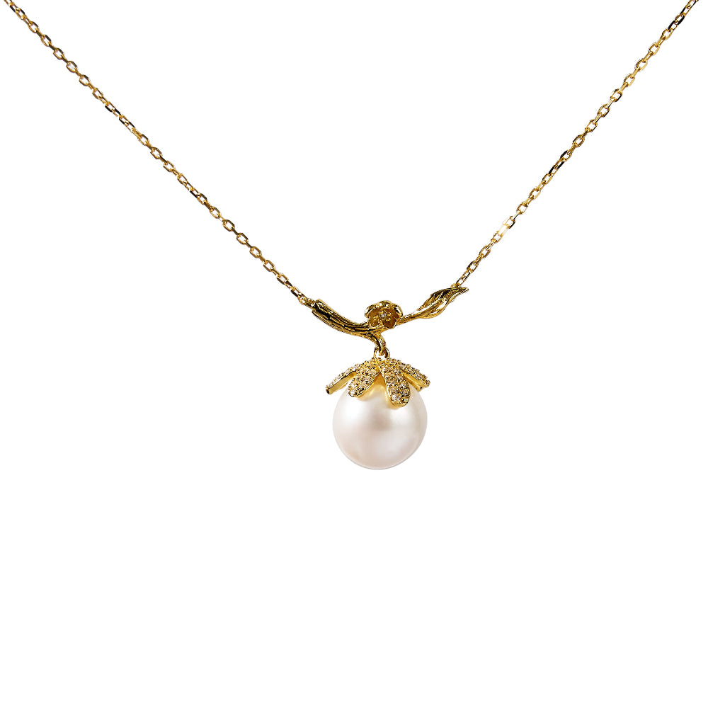 10.5-11.5mm White Freshwater Pearl Pendant