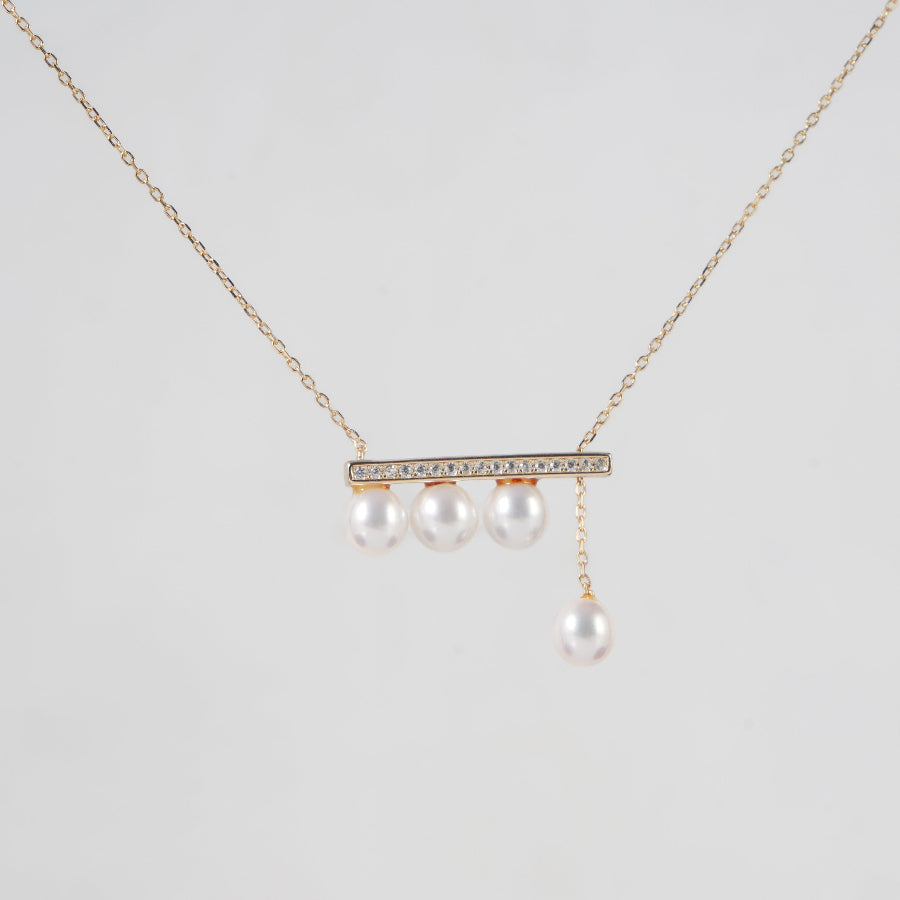 5.6-6.5mm White Freshwater Pearl Pendant