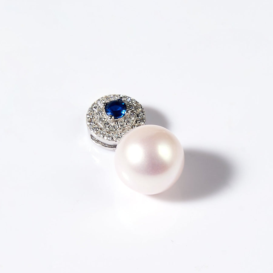 9.5-10.5mm Freshwater Pearl Pendant Only — Chain Not Included