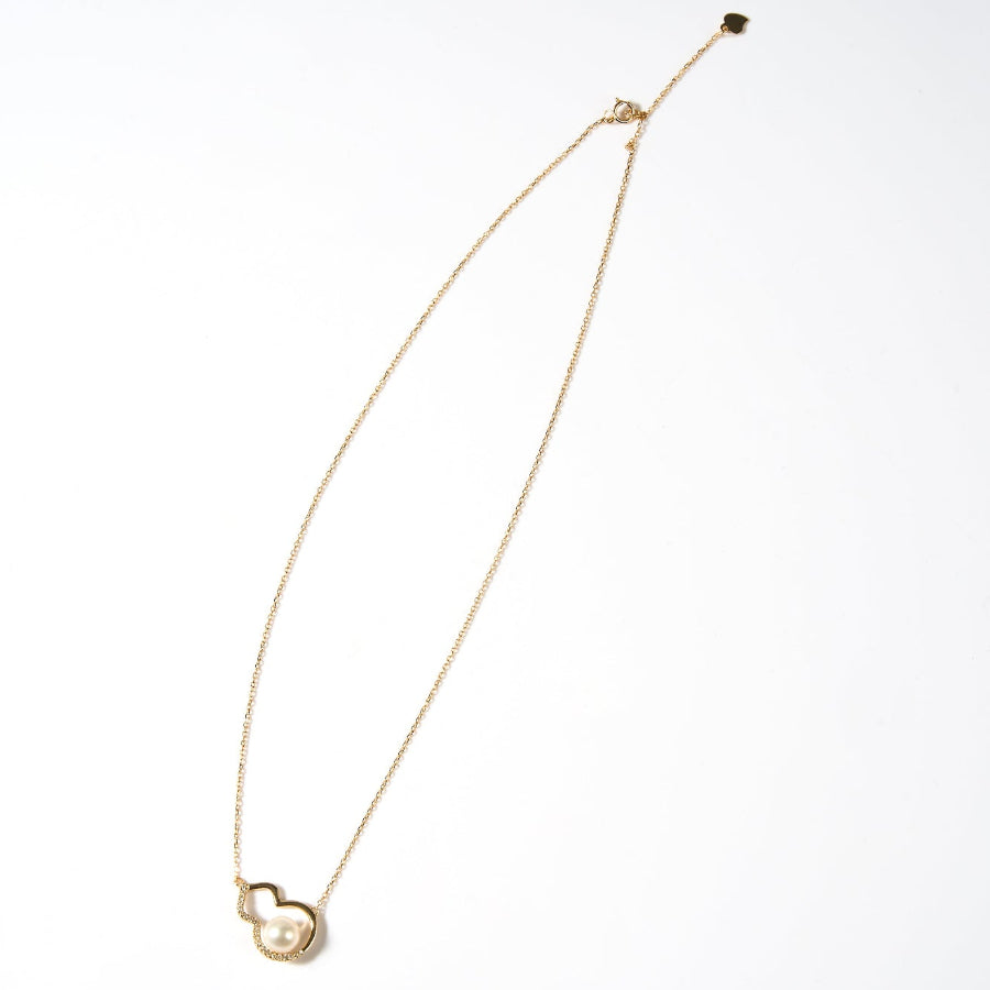 7.5-8.5mm Gourd Freshwater Pearl Pendant