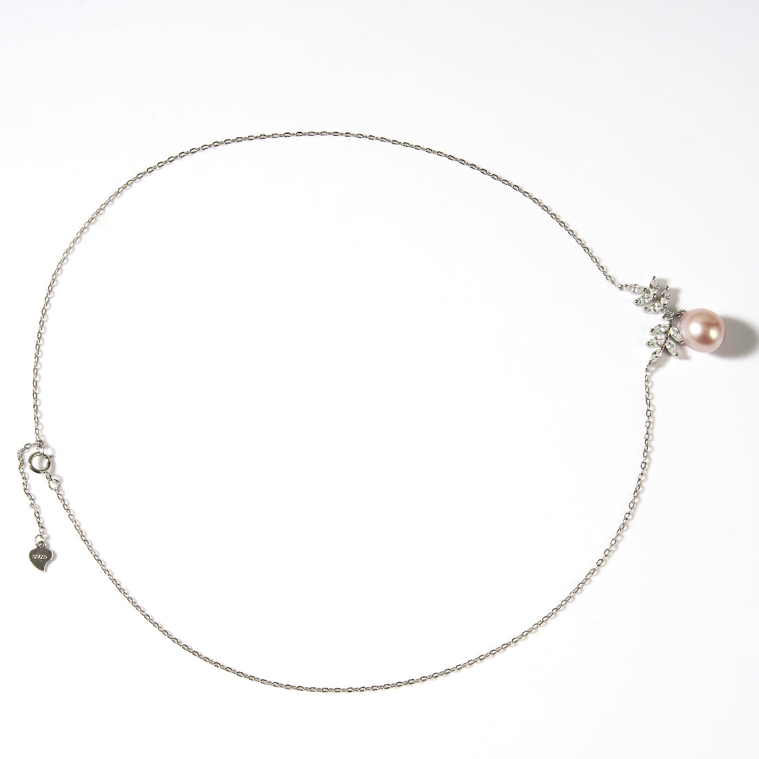 9.5-10.5mm Leaf Freshwater Pearl Pendant