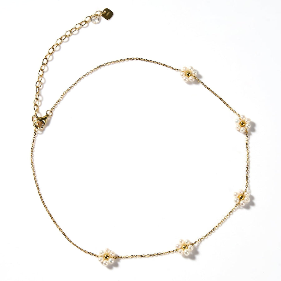 Petal Freshwater Pearl Necklaces