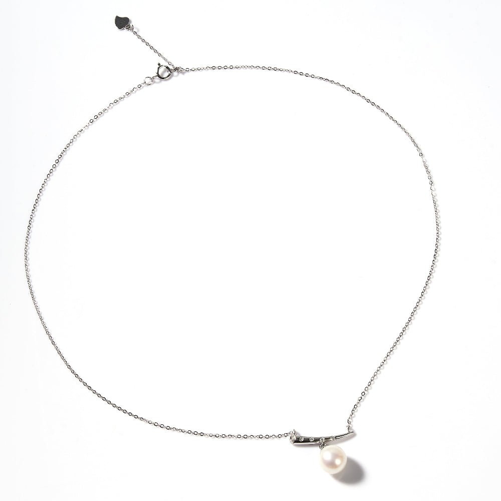8.5-9.5mm White Freshwater Pearl Pendant