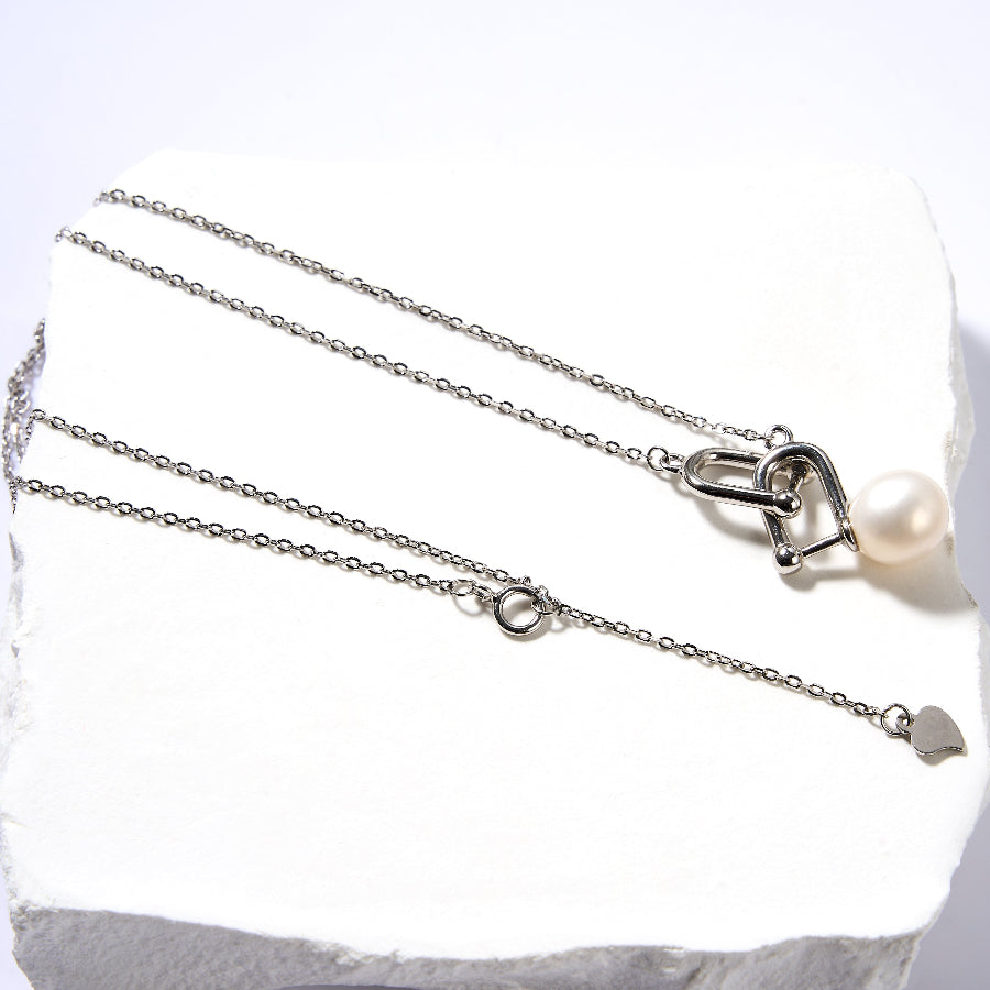 8.5-9.5mm White Freshwater Pearl Pendant