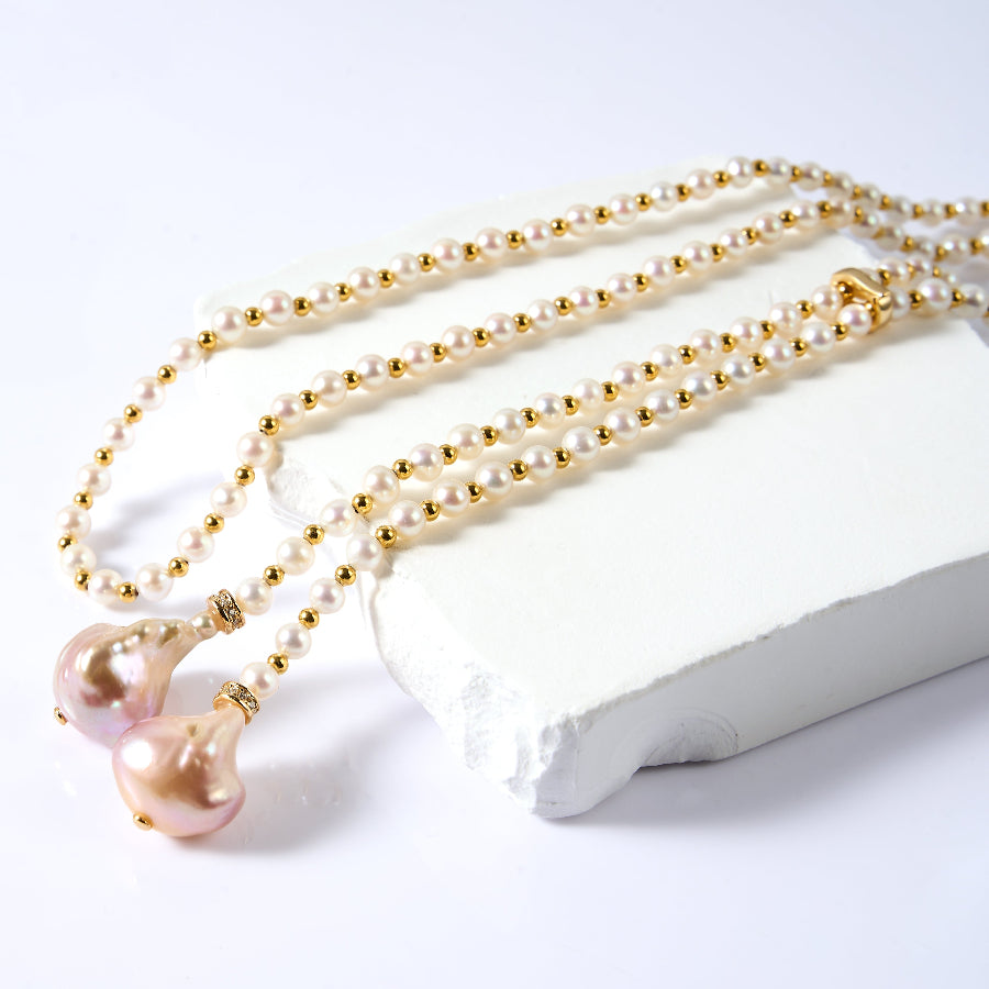 Baroque & Freshwater Pearl Necklace