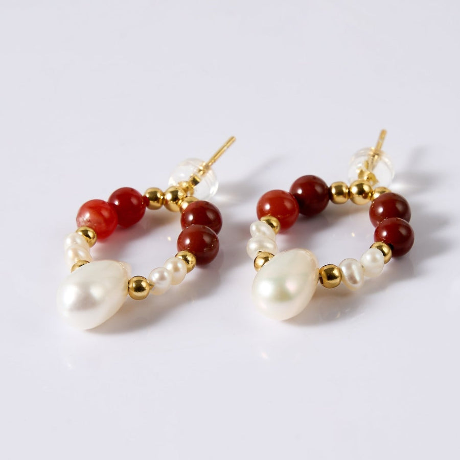 Freshwater Pearl Stud Earrings