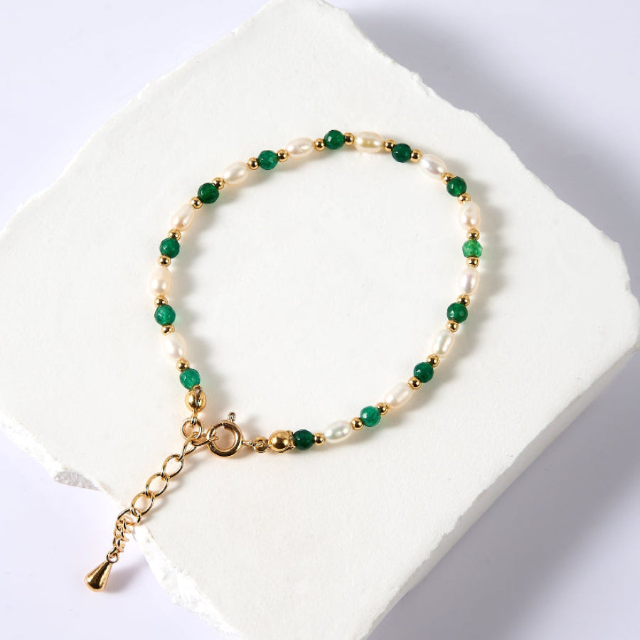 Baroque Pearl & Tiger’s Eye Bracelet