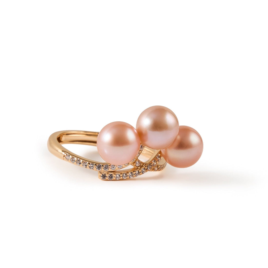 6.5-7.5mm Freshwater Pearl Ring-AAA Quality