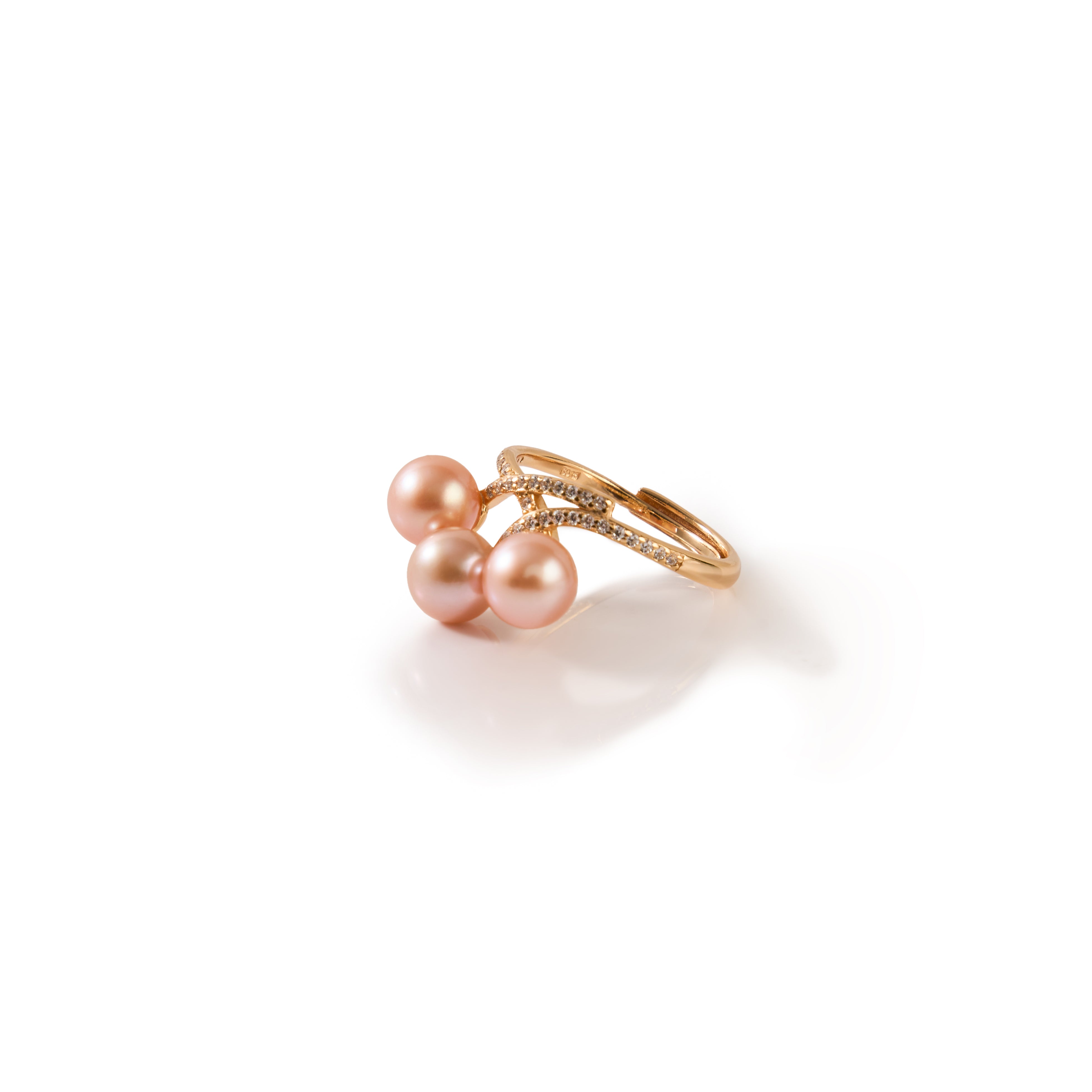 6.5-7.5mm Freshwater Pearl Ring-AAA Quality