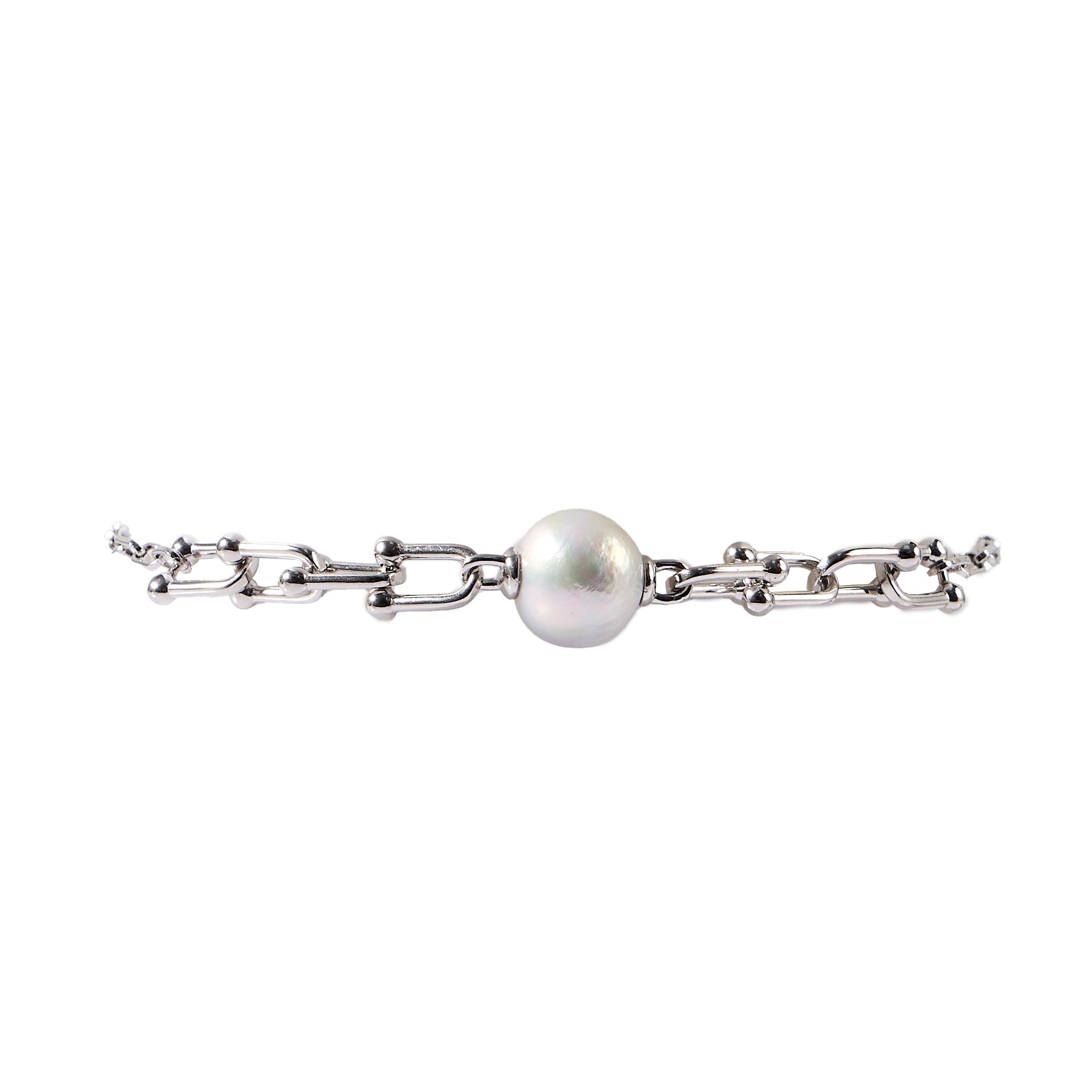10.5-11.5mm White Freshwater Pearl Bracelet