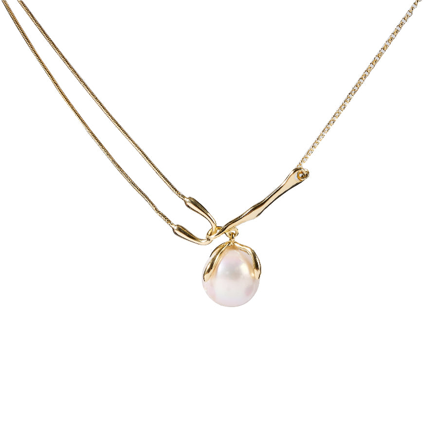 13-13.5mm White Freshwater Pearl Pendant
