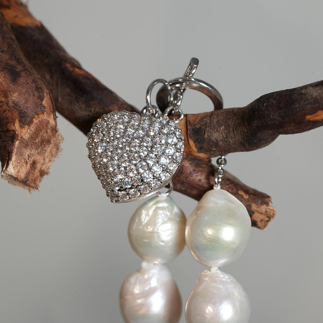 Siren’s Heart Baroque Pearl Bracelet