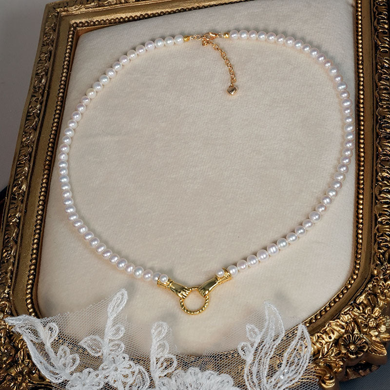 The Grasp of Grace Pearl Necklace