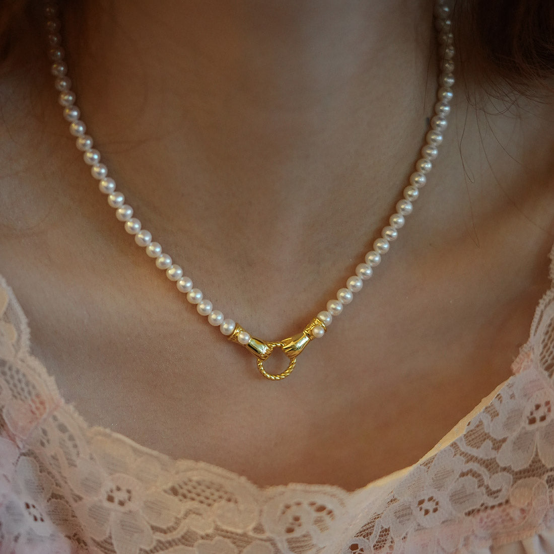 The Grasp of Grace Pearl Necklace