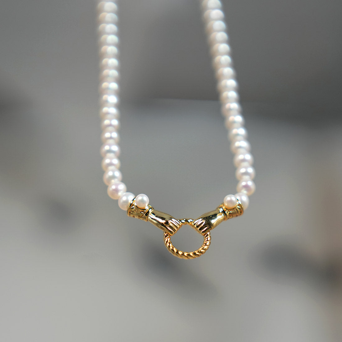 The Grasp of Grace Pearl Necklace