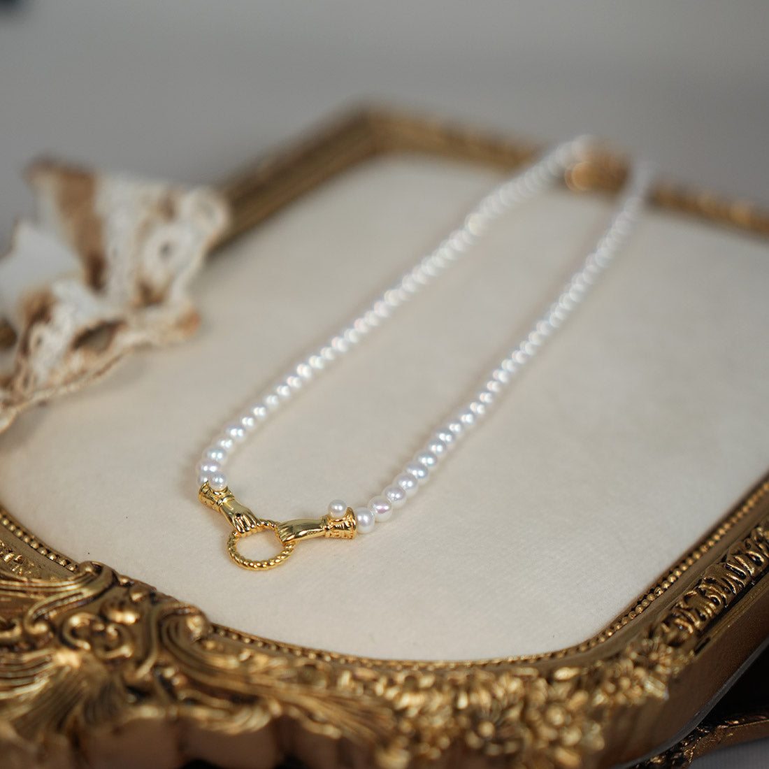 The Grasp of Grace Pearl Necklace