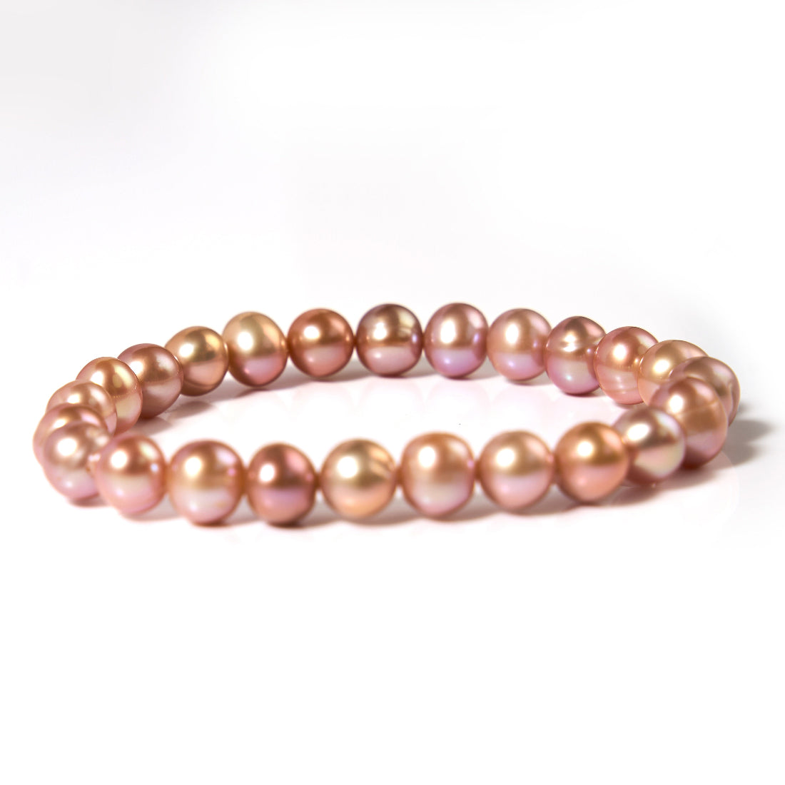 7–8mm Freshwater Pearl Bracelet-AAA Quality