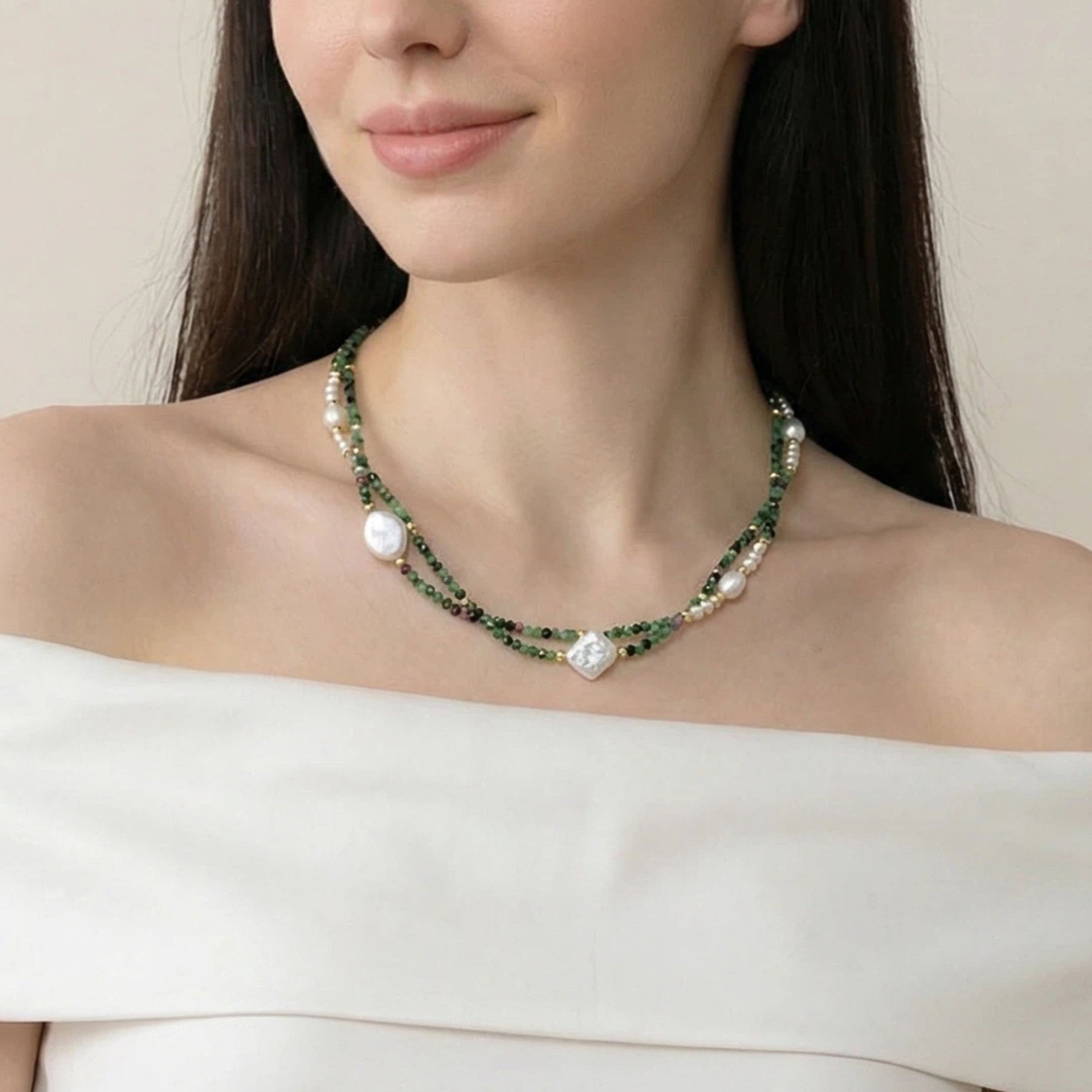 Baroque & Freshwater Pearl Necklace