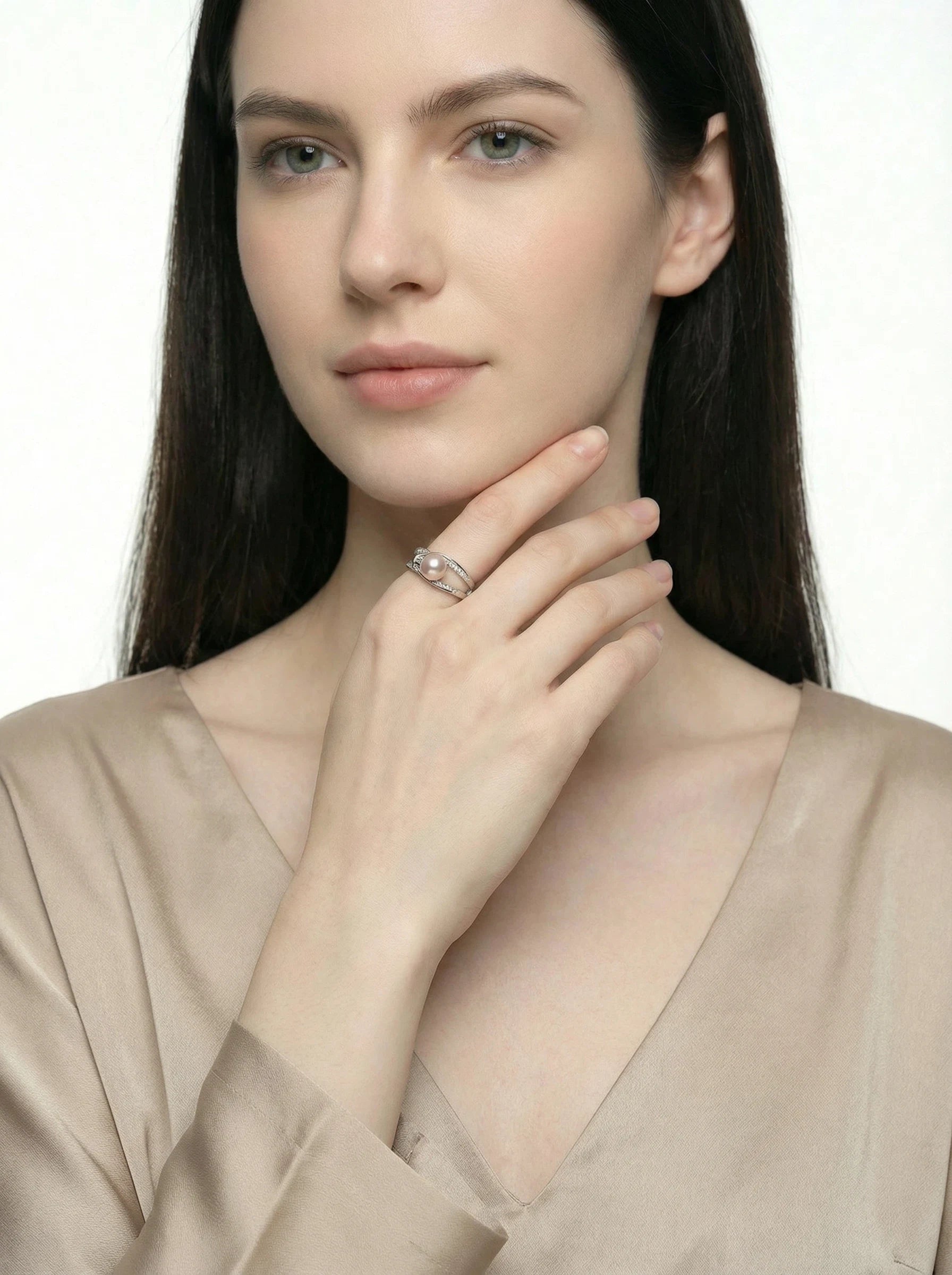 8.5-9.5mm Lavender Freshwater Pearl Ring