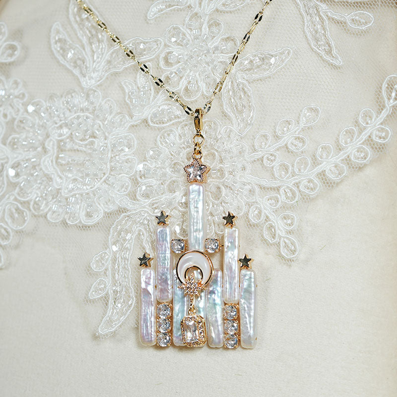 Himmlische Barockperlen-Schlosskette