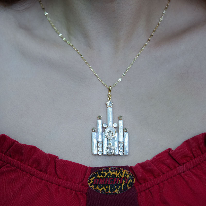 Himmlische Barockperlen-Schlosskette