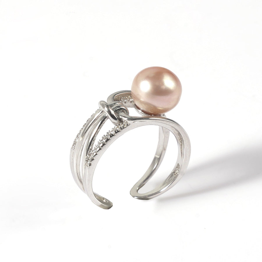 8.5-9.5mm Lavender Freshwater Pearl Ring