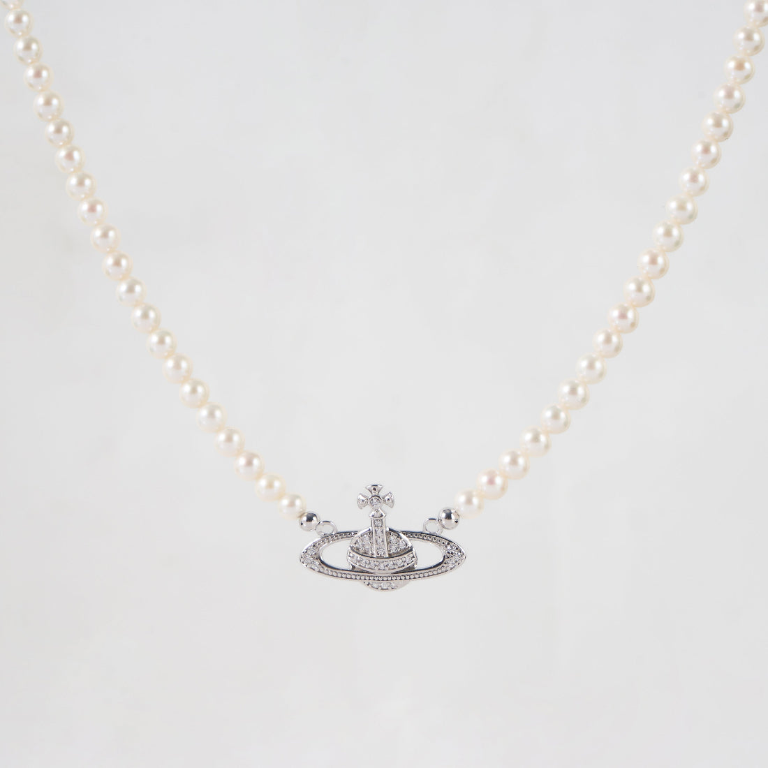 4-4.5mm White Freshwater Pearl Necklace-AAA Quality