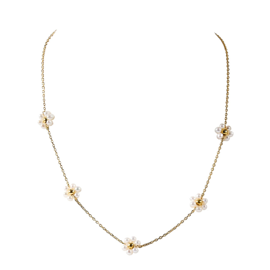 Petal Freshwater Pearl Necklaces