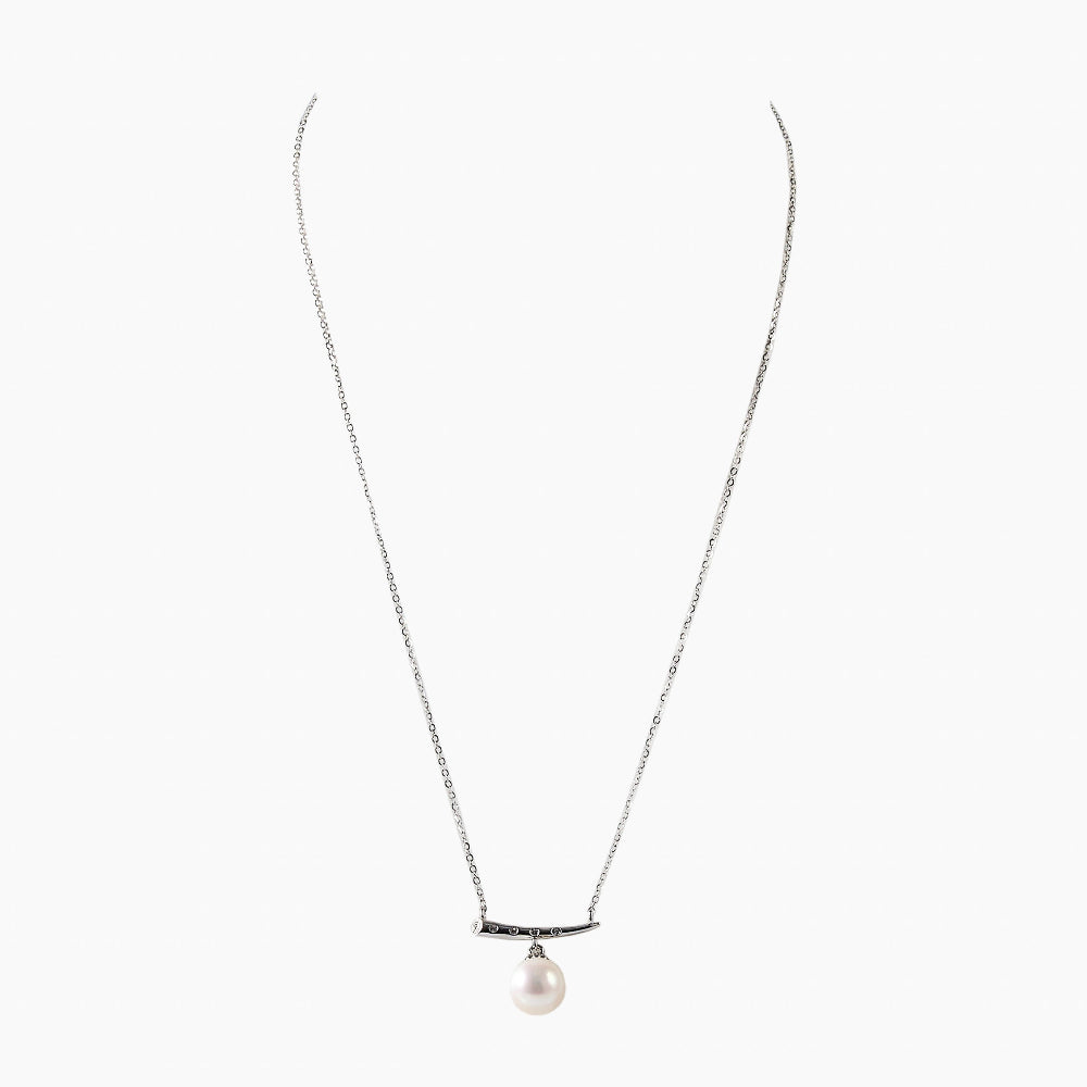 8.5-9.5mm White Freshwater Pearl Pendant