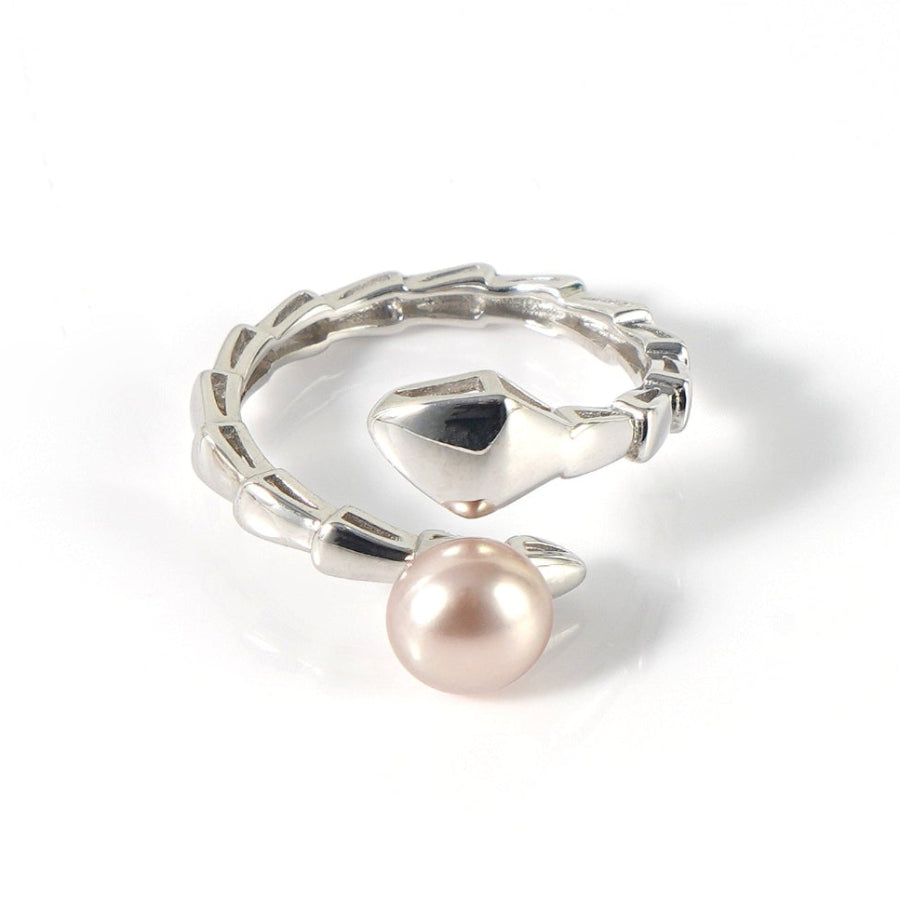 6.5-7.5mm Purple Freshwater Pearl Ring