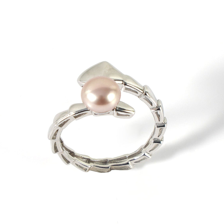 6.5-7.5mm Purple Freshwater Pearl Ring