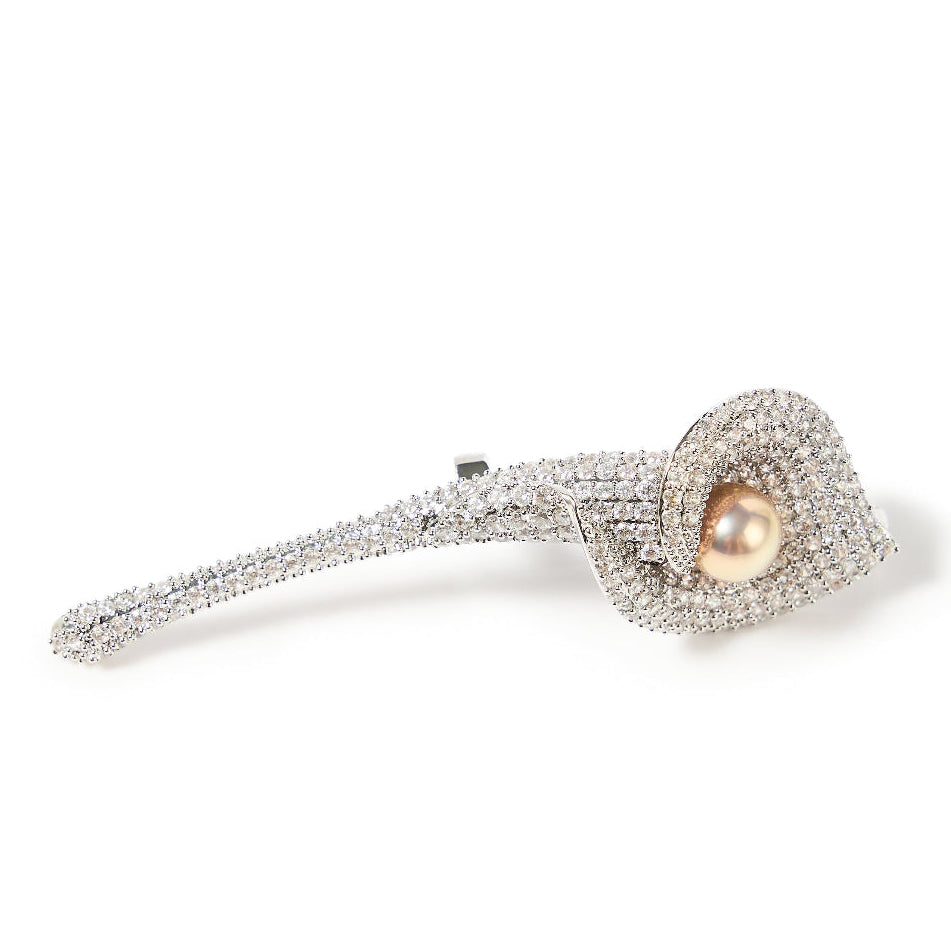 8-9 mm Freshwater Pearl Brooch-AAA Quality