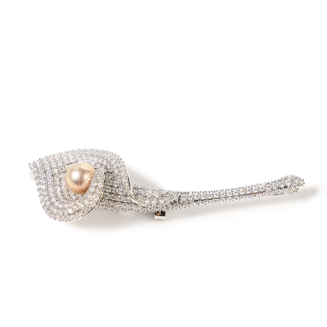8-9 mm Freshwater Pearl Brooch-AAA Quality