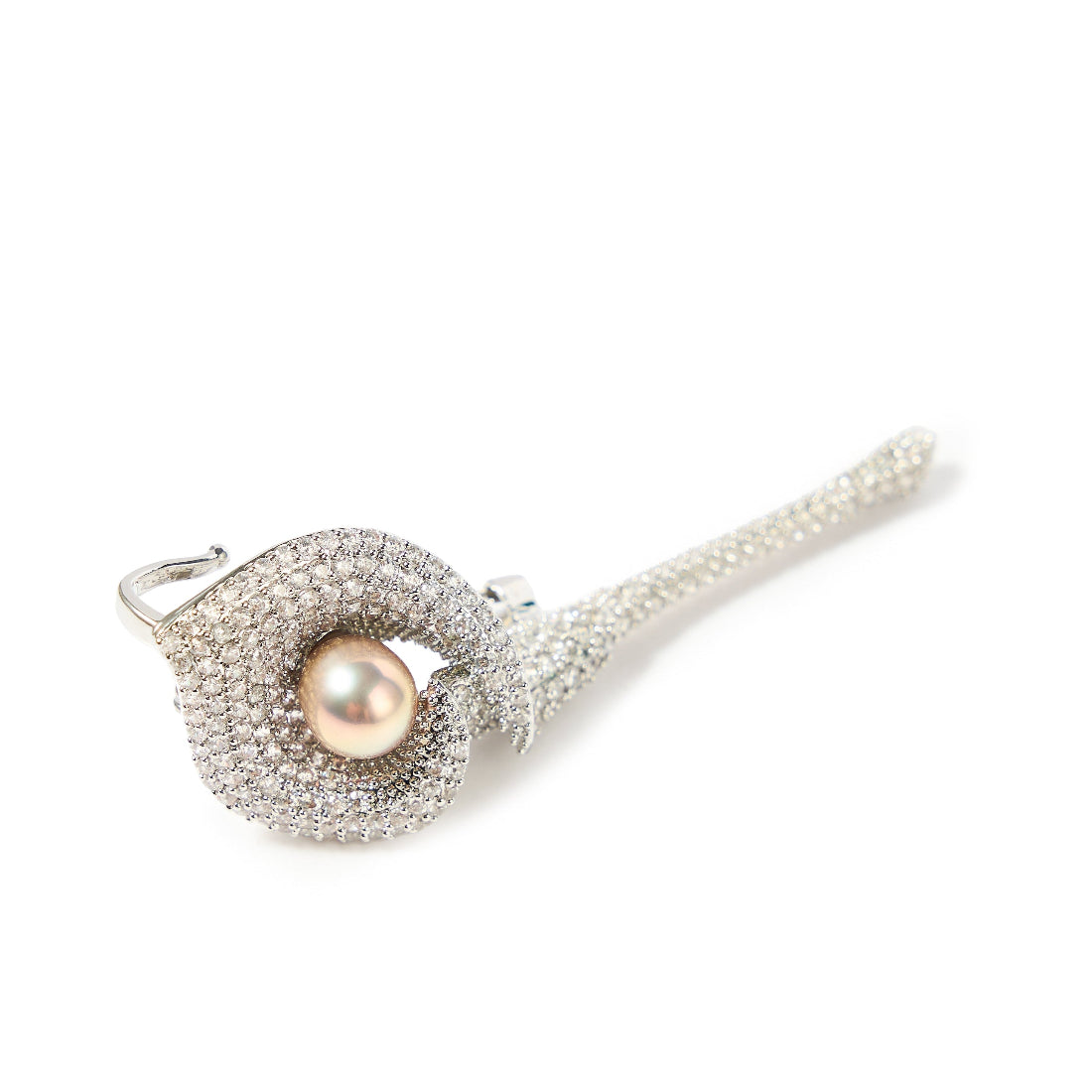 8-9 mm Freshwater Pearl Brooch-AAA Quality