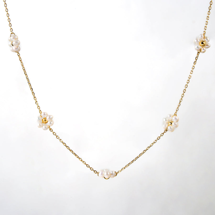 Petal Freshwater Pearl Necklaces