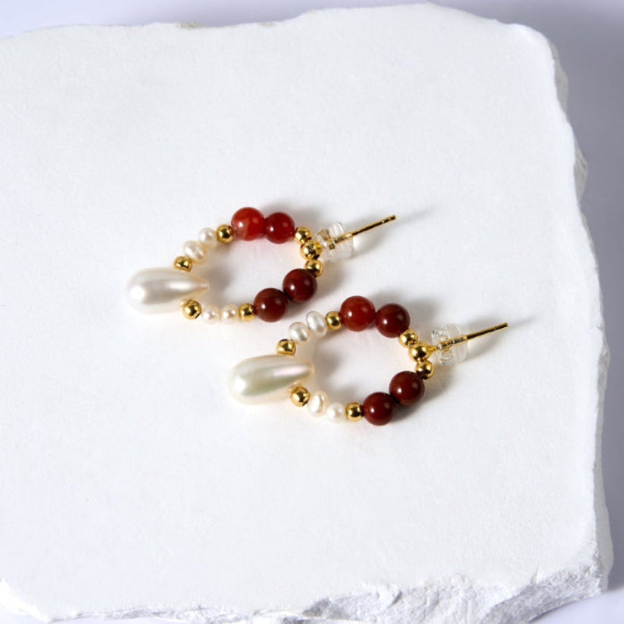 Freshwater Pearl Stud Earrings