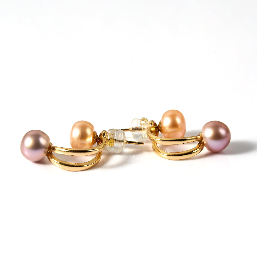 Freshwater Pearl Stud Earrings