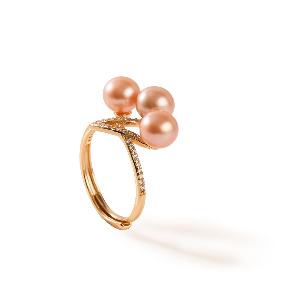 6.5-7.5mm Freshwater Pearl Ring-AAA Quality