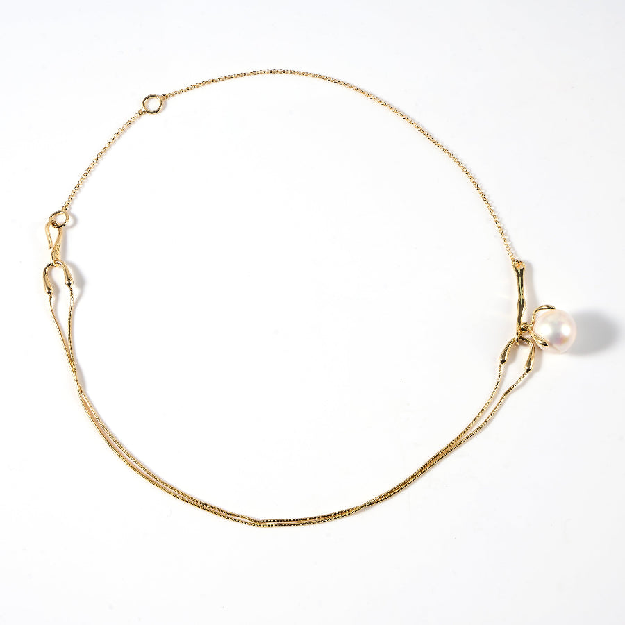 13-13.5mm White Freshwater Pearl Pendant