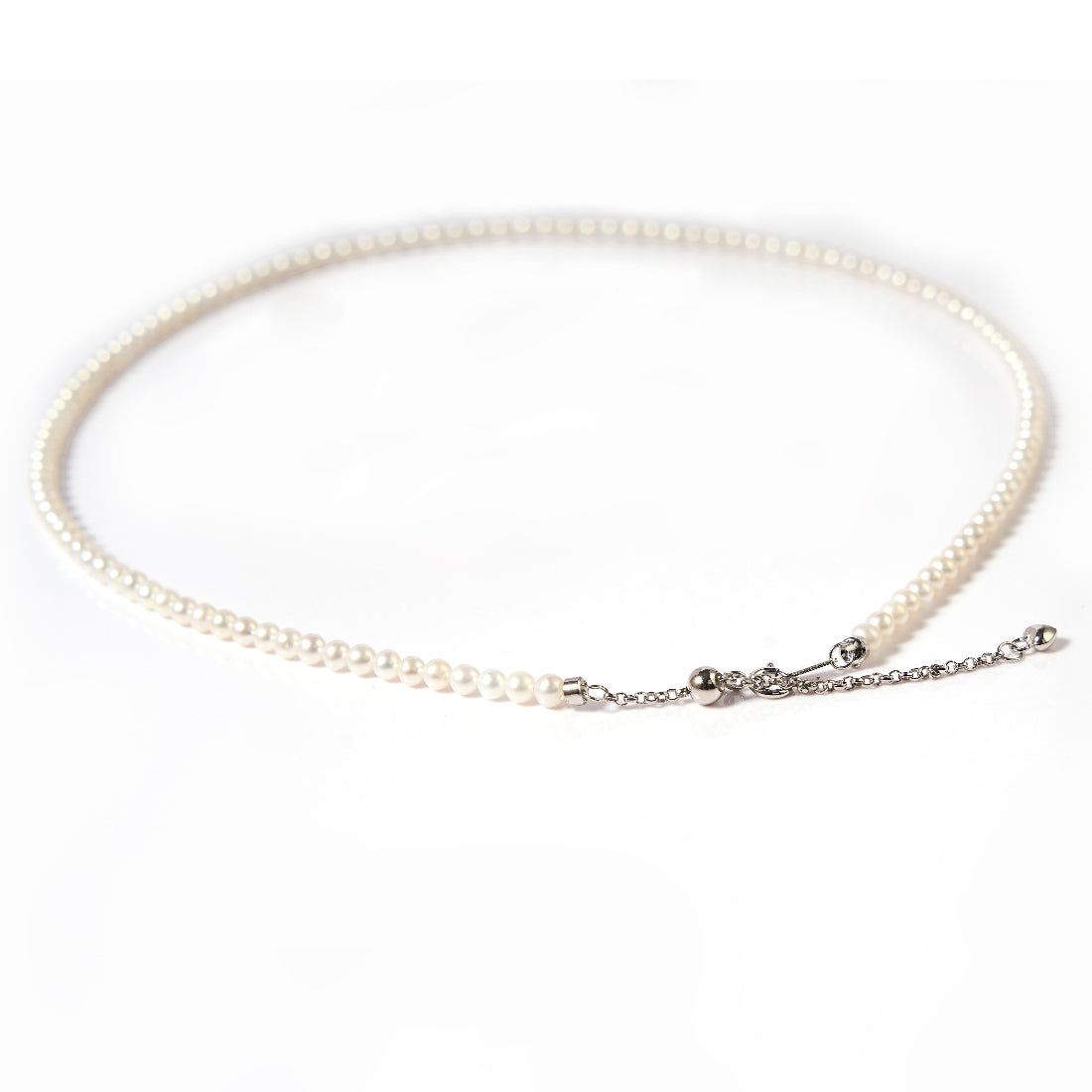 3-5mm-White pearl necklace-AAA Quality